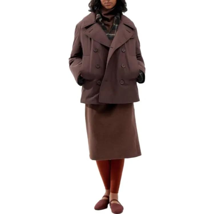 UNIQLO FW23 U Series Palto Qadın Şabalıdı 2