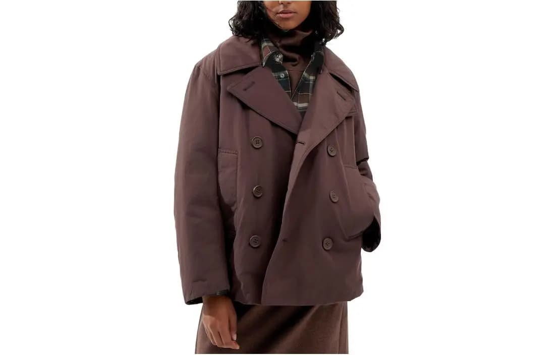 UNIQLO FW23 U Series Palto Qadın Şabalıdı