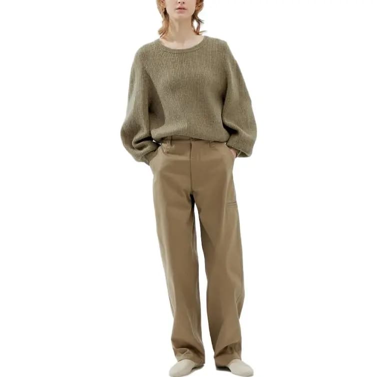 UNIQLO FW23 U Series Qadın Sviteri Khaki 2