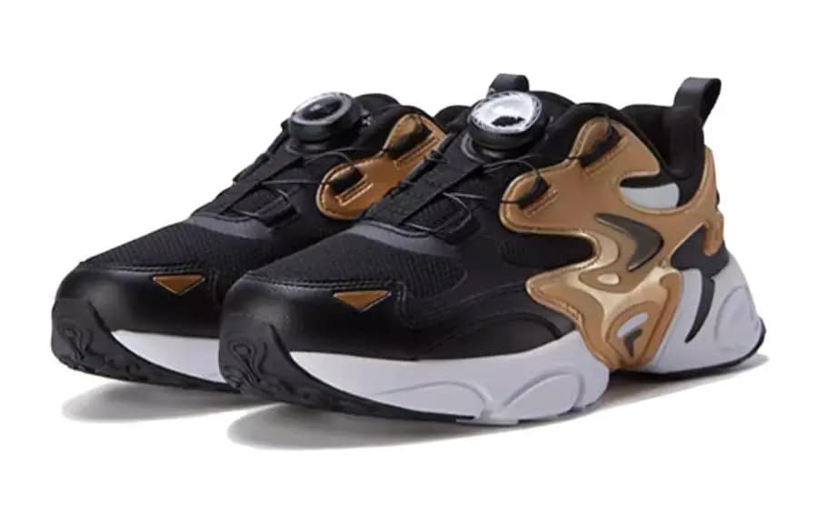 FILA KIDS BOA Wear-Resistant Kids' Training Shoes White Gold Teenagers 3