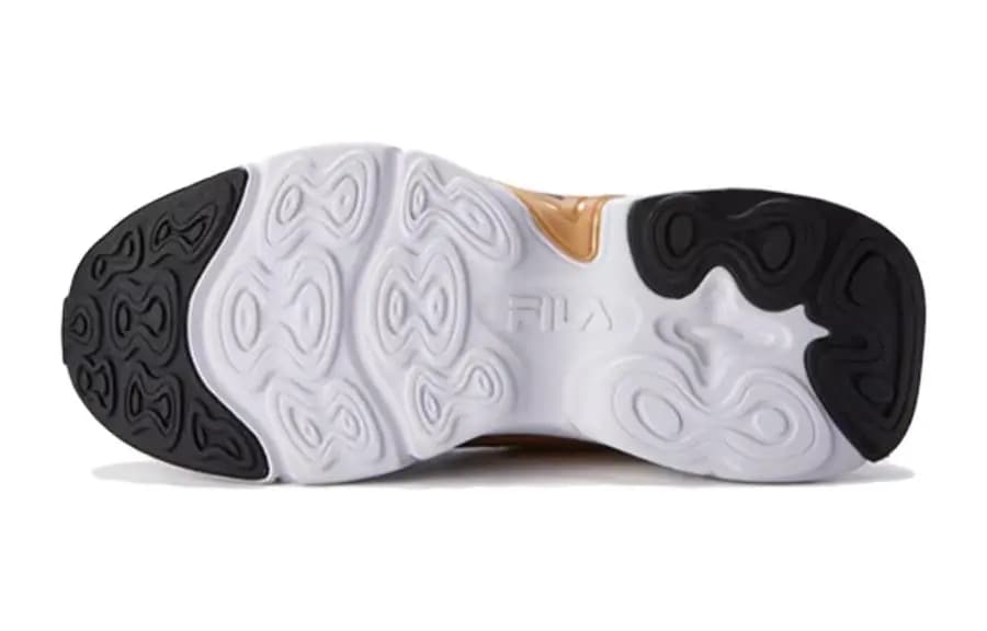 FILA KIDS BOA Wear-Resistant Kids' Training Shoes White Gold Teenagers 4