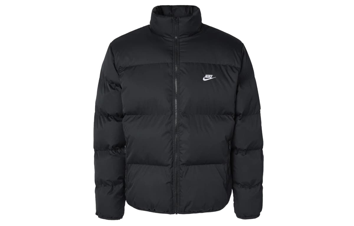Nike Sportswear Club Kişi Puffer Kurtkası Qara 2