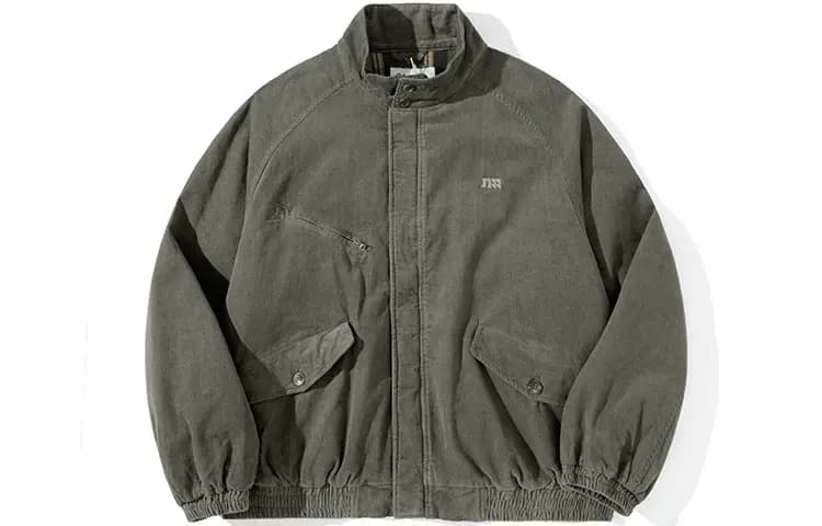 NOTHOMME Mountain Outdoor Enzyme Washed Corduroy Cotton Jacket Warm Harrington Jacket Unisex 6