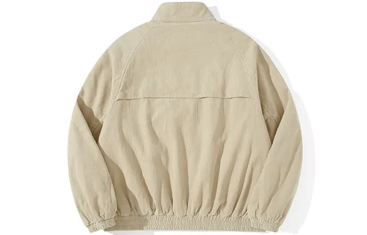 NOTHOMME Mountain Outdoor Enzyme Washed Corduroy Cotton Jacket Warm Harrington Jacket Unisex 12