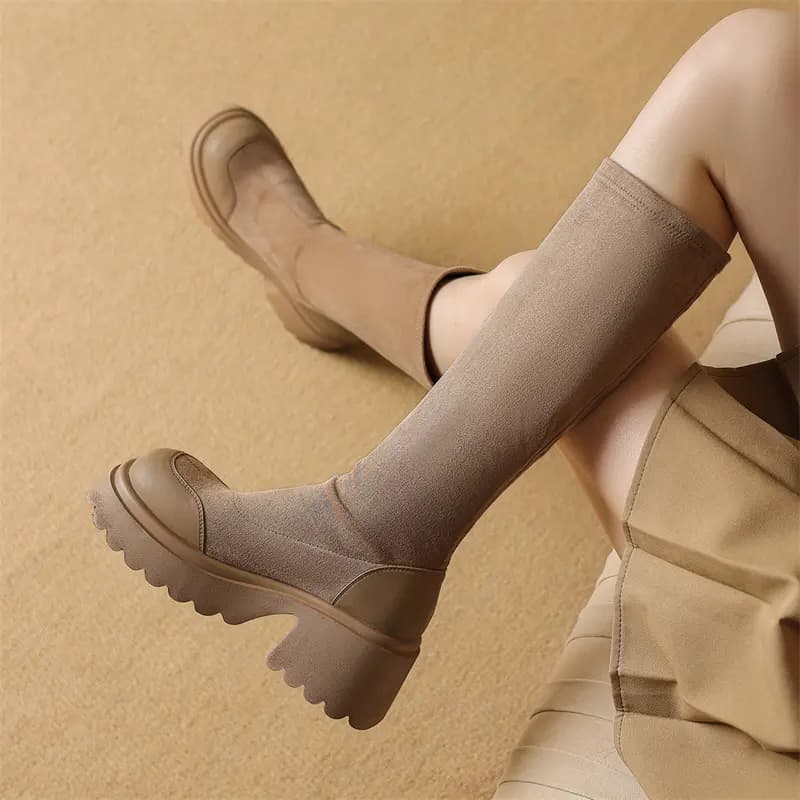 JOSINY Knee-high Boots Women's 19