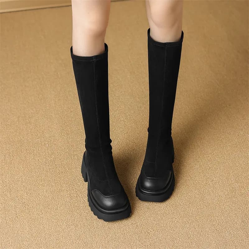 JOSINY Knee-high Boots Women's 4