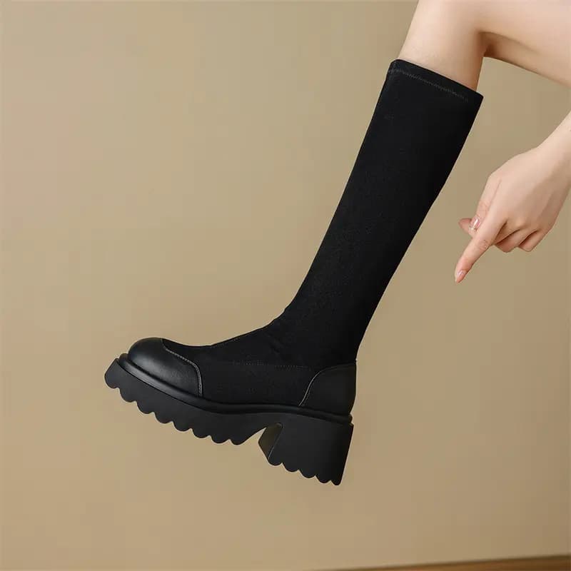 JOSINY Knee-high Boots Women's 6