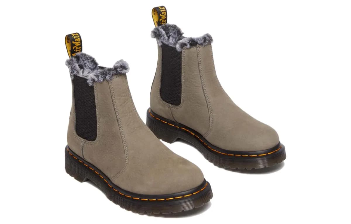 Dr.Martens 2976 Qadın Chelsea Çəkmə Boz 3