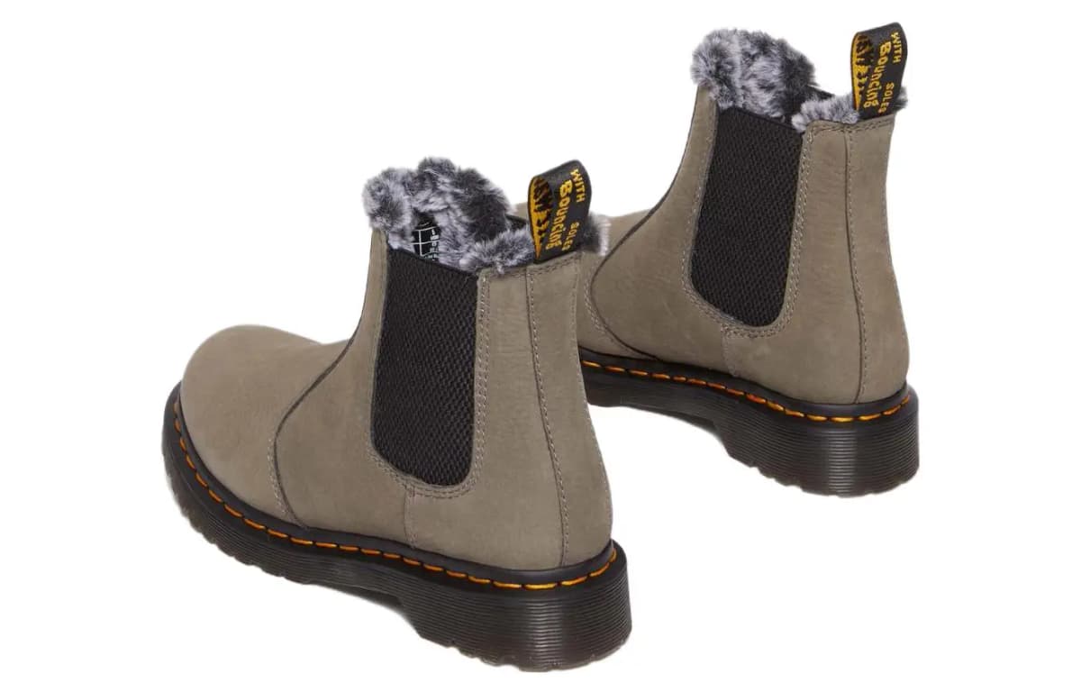 Dr.Martens 2976 Qadın Chelsea Çəkmə Boz 4