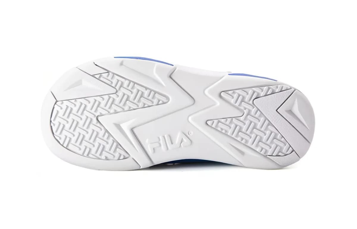 Middle Kids FILA Comfortable Cushioned Wear-Resistant High-Top Kids' Basketball Shoes Black-White 4