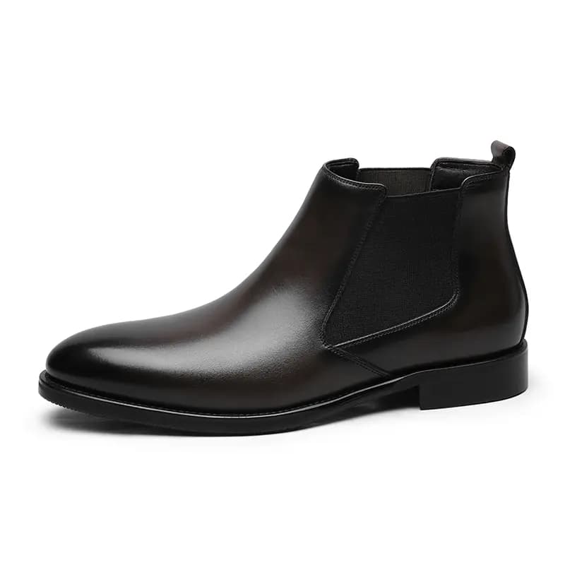 GOLDLION Short Chelsea Boots Men's White 7
