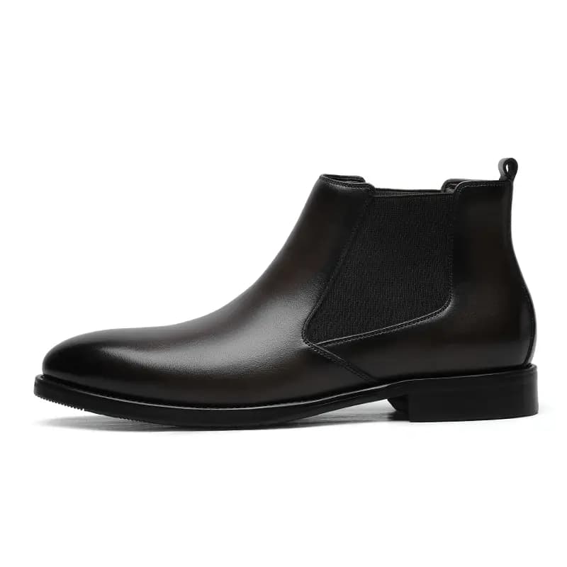 GOLDLION Short Chelsea Boots Men's White 6