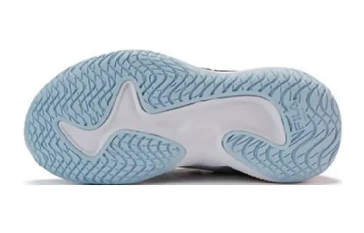 FILA KIDS Low-Top Uşaq Basketbol Ayaqqabısı Ağ/Qara 5
