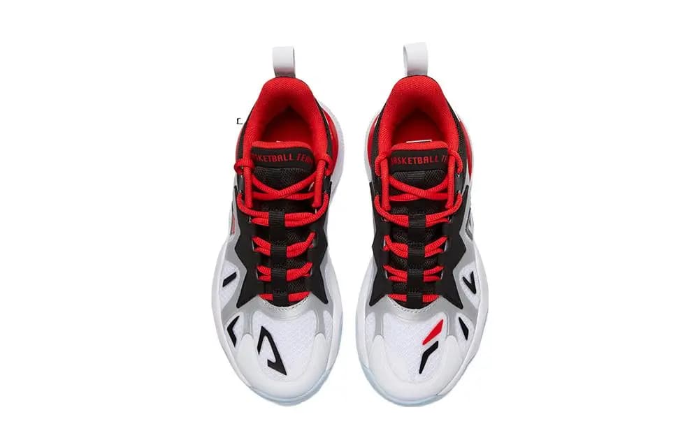 FILA KIDS Low-Top Uşaq Basketbol Ayaqqabısı Ağ/Qara 3