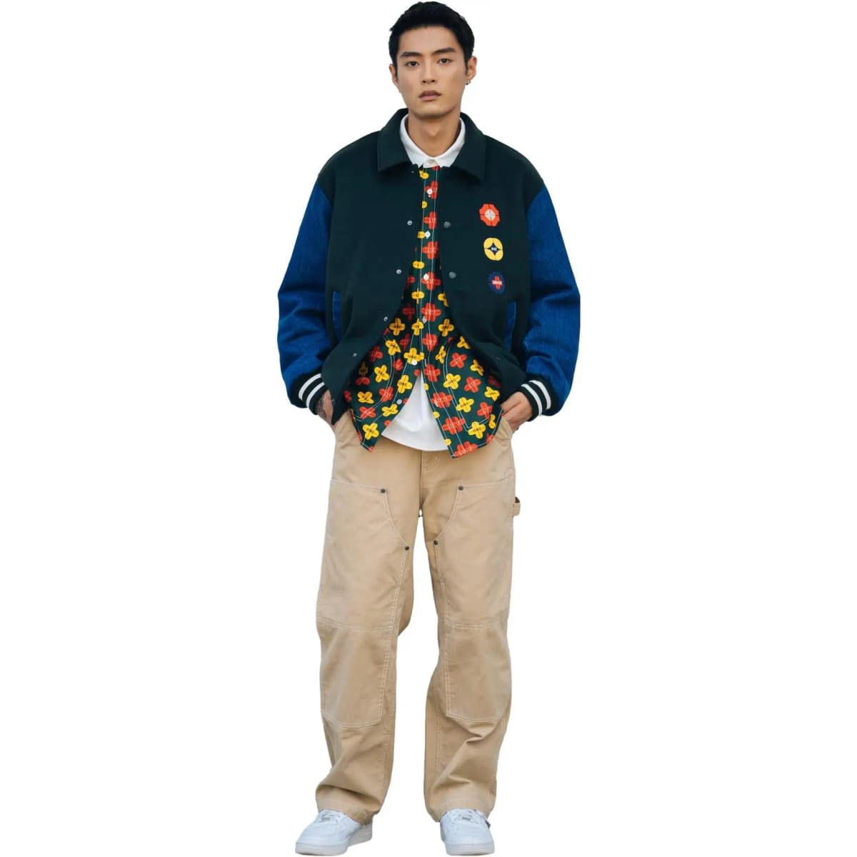Doe X GAP Baseball Köynəyi Unisex Qara 3