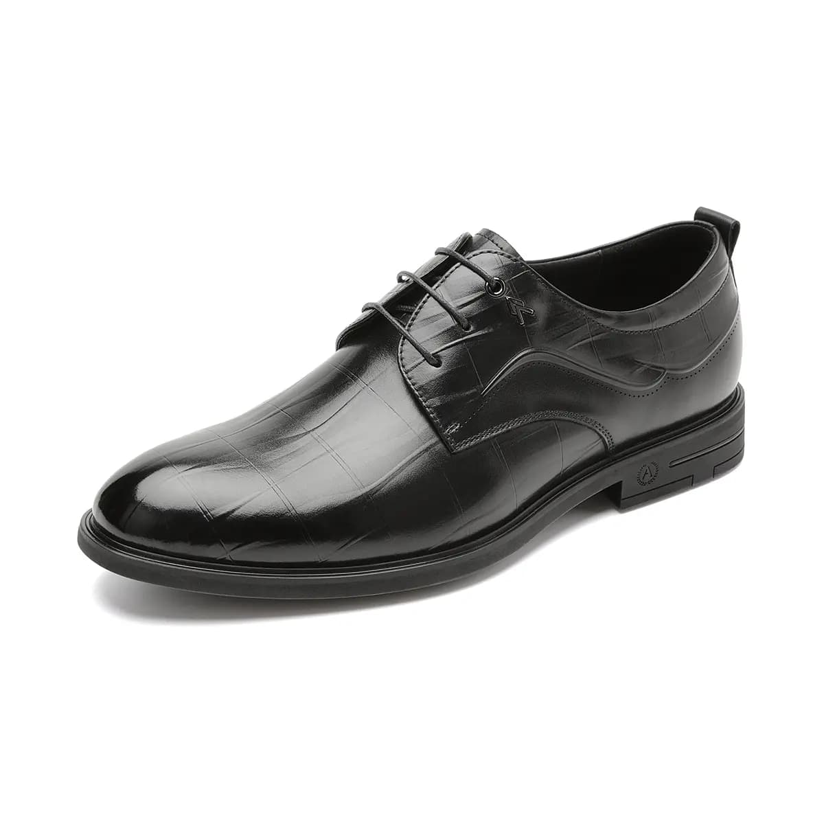 AOKANG Lace-Up Business Formal Leather Shoes Men's Black 2