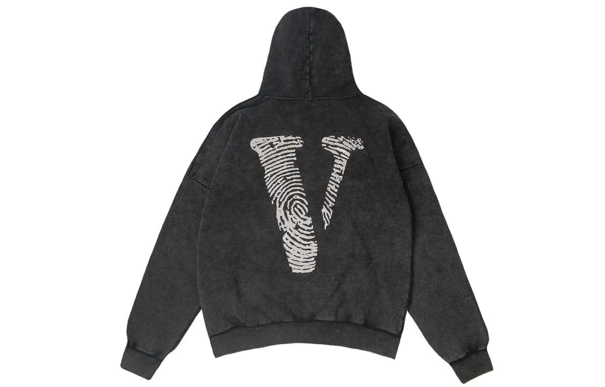 VLONE Fingerprint Loqolu Hoodie Unisex Qara