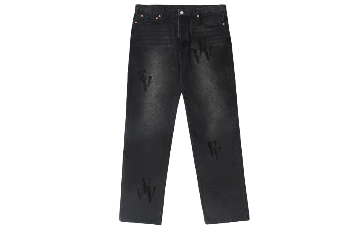 VLONE Unisex Cins Qara