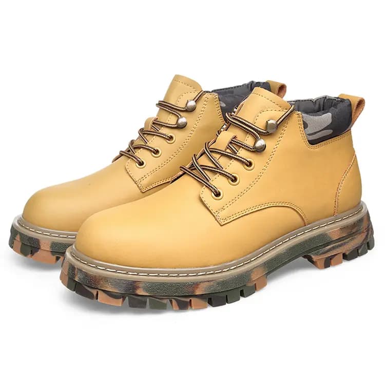 YEDANI Split Leather Lined Warm Fashion Casual Winter Boots Men's 8