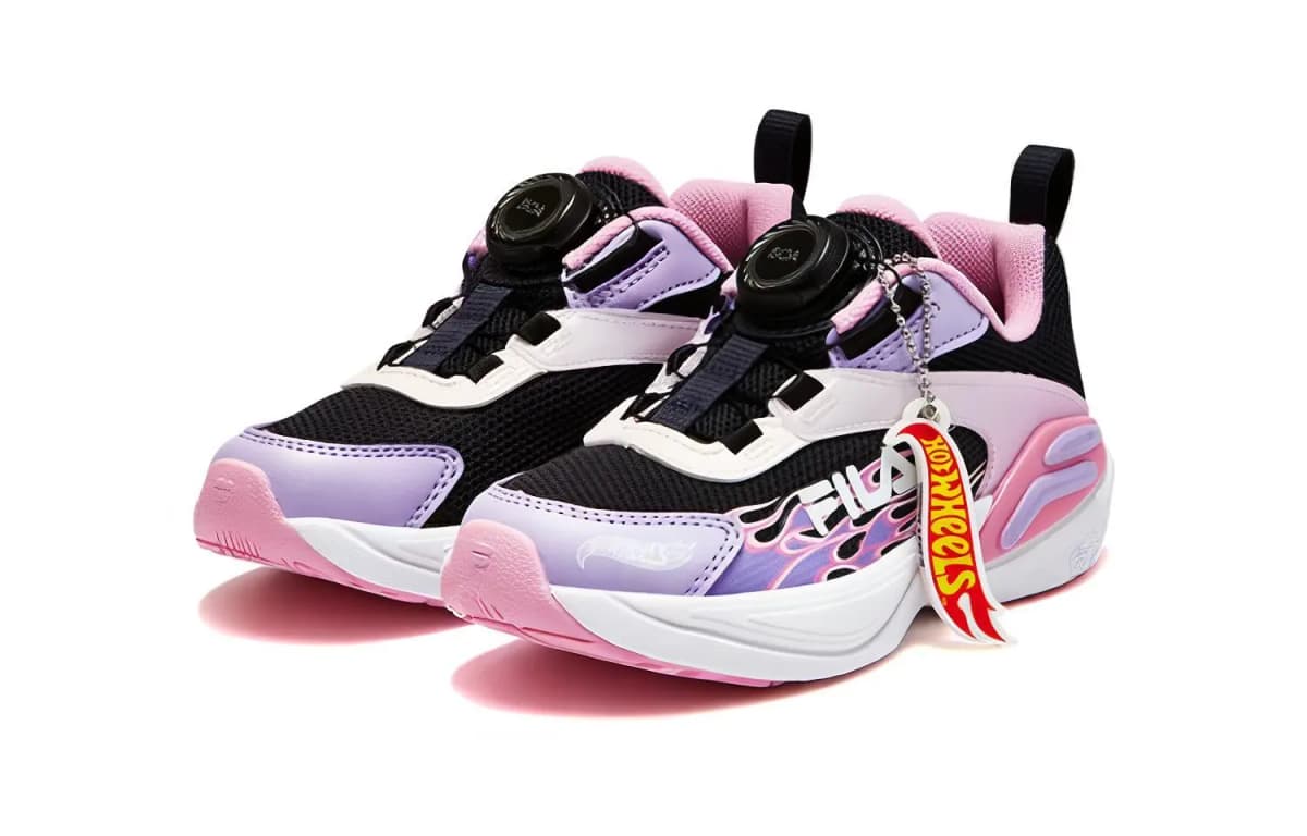 FILA KIDS Uşaq İdman Ayaqqabısı Mavi/Çəhrayı 3