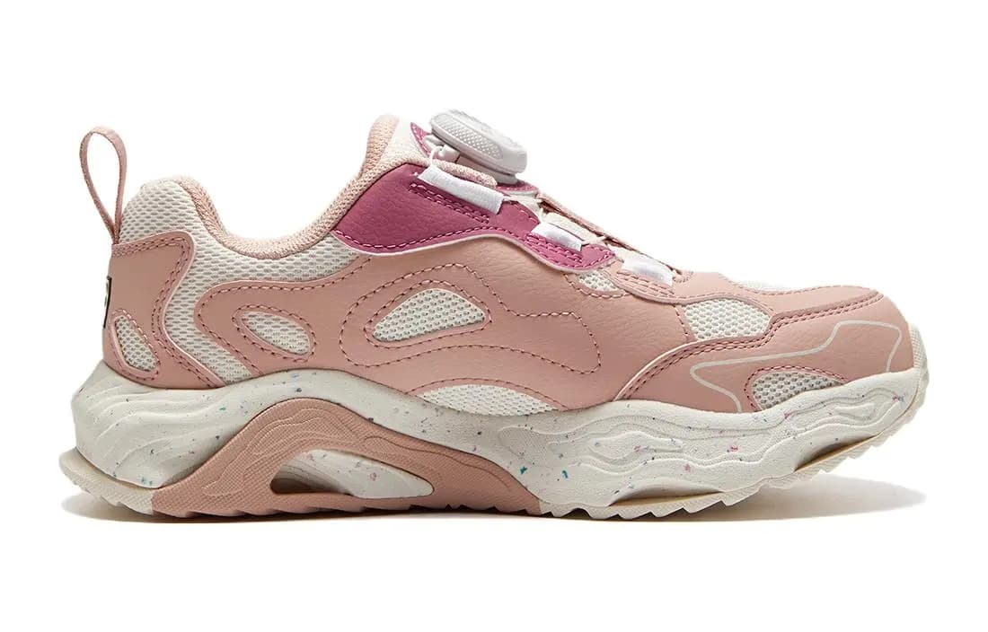 FILA KIDS Cushioning Low-Top Kids' Outdoor Shoes Pink White Teenagers 2