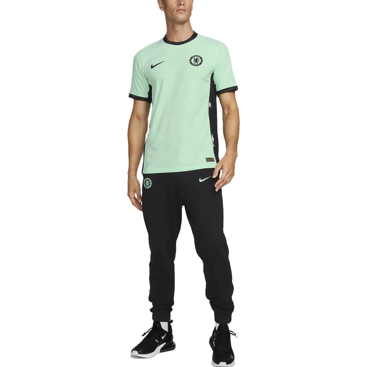 Nike Kişi Futbol Köynəyi Açıq Yaşıl 4