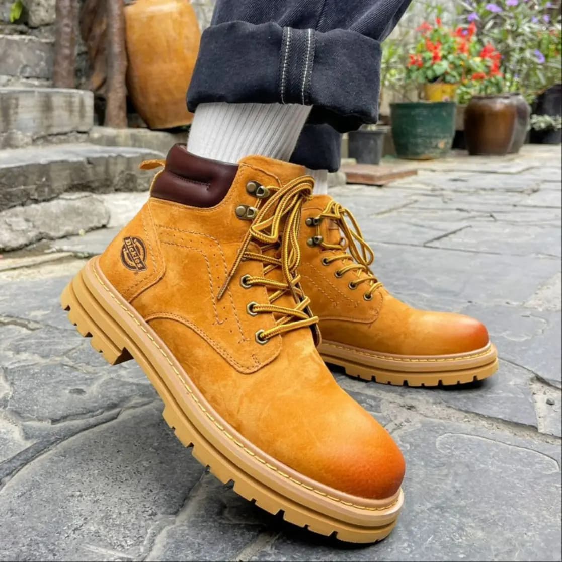 Dickies Kişi Martin Çəkməsi Xaki 7