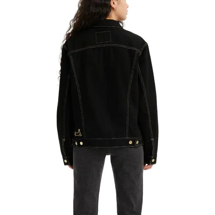 Levis Qadın Cins Pencəyi Qara 4