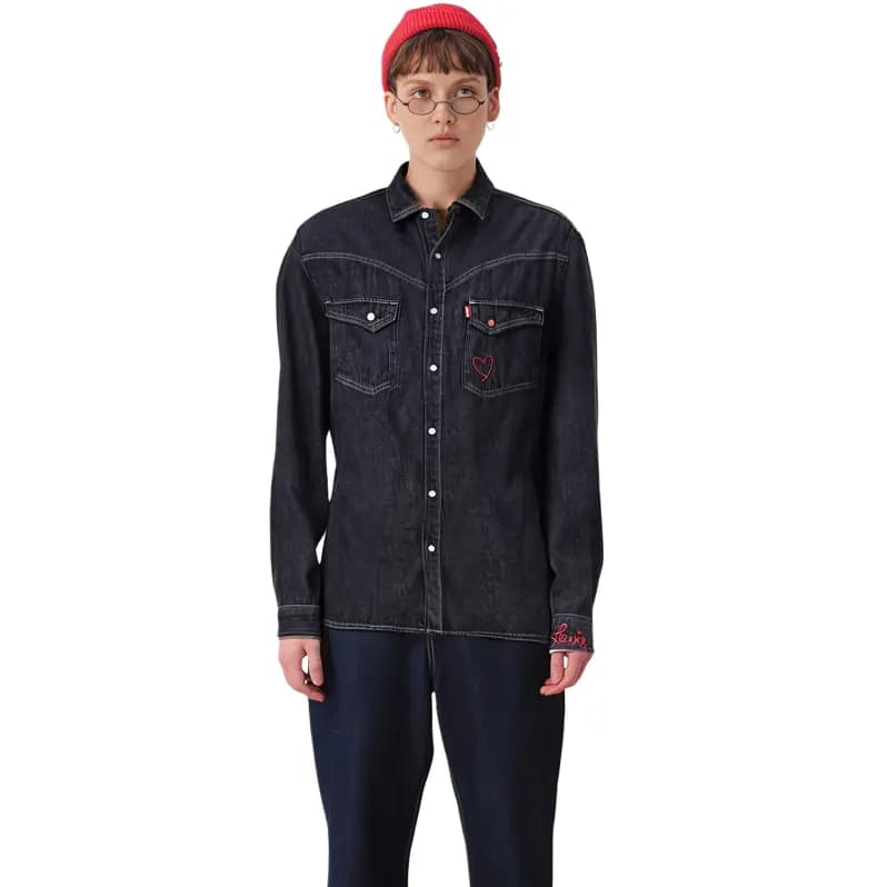 Levis Qadın Cins Pencəyi Qara 5