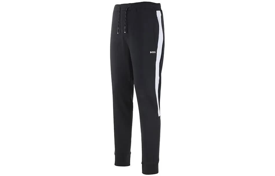 HUGO BOSS Stripe-Detailed Drawstring Pants 3