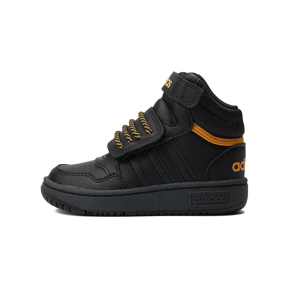 adidas Hoops 3.0 Mid I 'Black Preloved Yellow'
