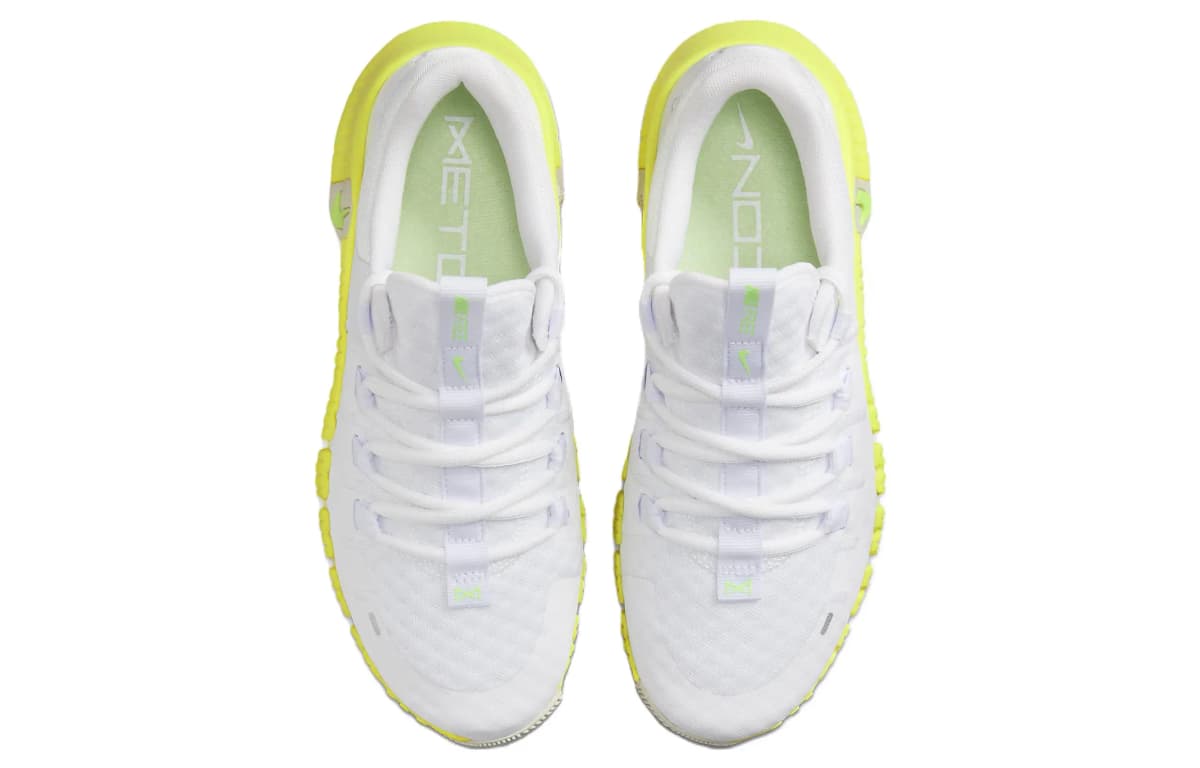 Nike Free Metcon 5 Qadın Məşq Ayaqqabısı Ağ/Yaşıl 4