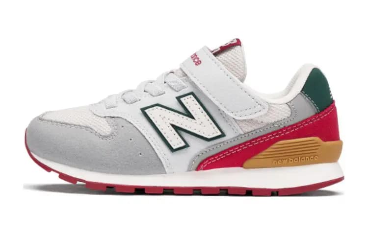 New Balance NB 996 Uşaq Qaçış Ayaqqabısı Boz/Qırmızı
