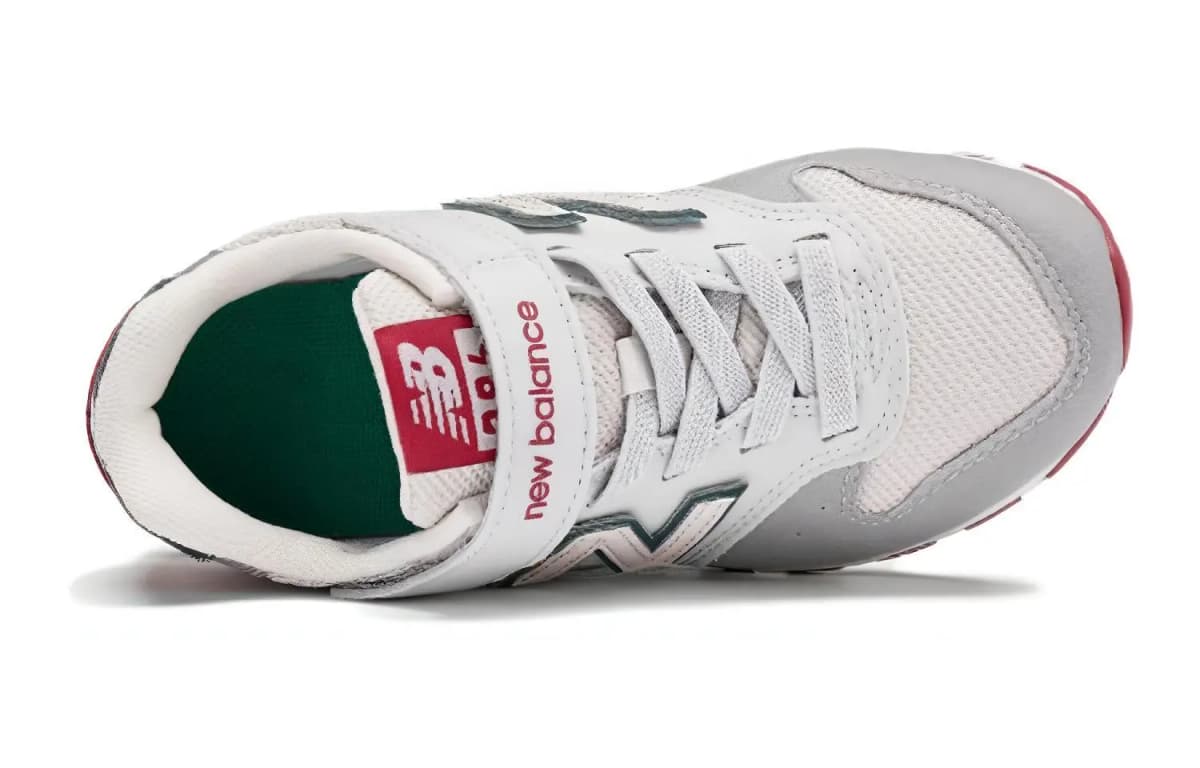 New Balance NB 996 Cushioning Wear Resistant Low Top Kids' Running Shoes Gray Red Kids' 3