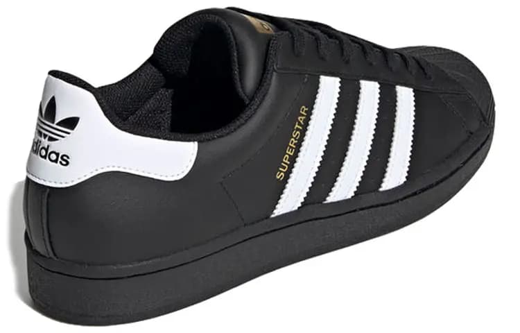 Adidas Originals Superstar Qara/Ağ/Qızılı 4