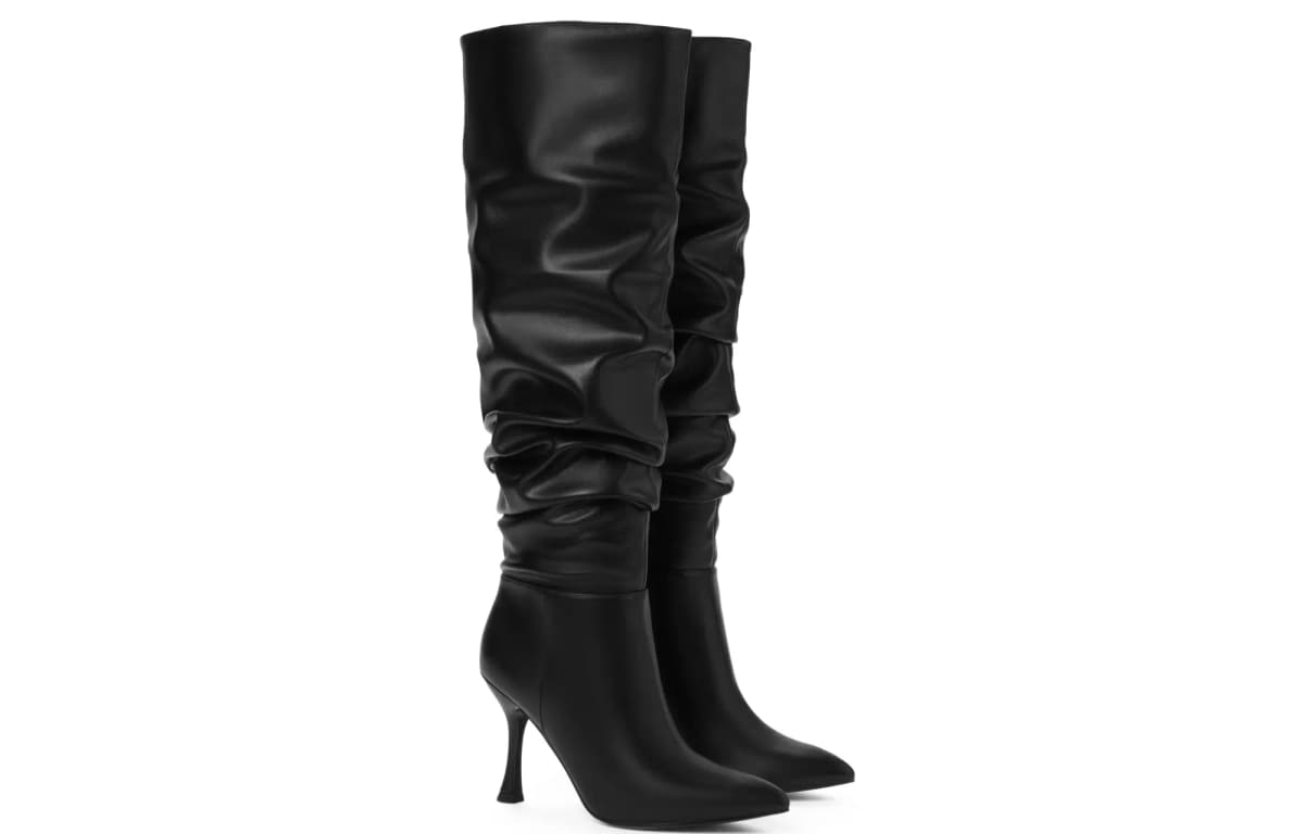 CHARLES&KEITH Knee-high Boots 9.2cm Qadın 2
