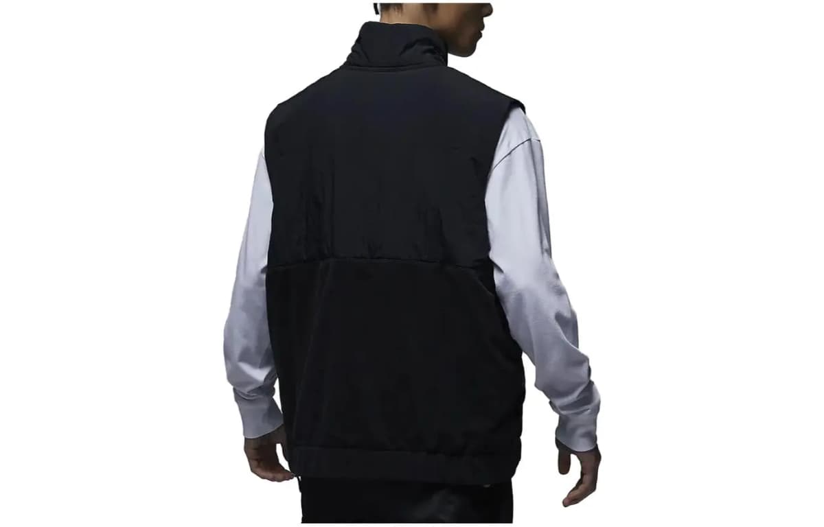 Jordan Essentials Zip-Up Vest Kişi Qara 2