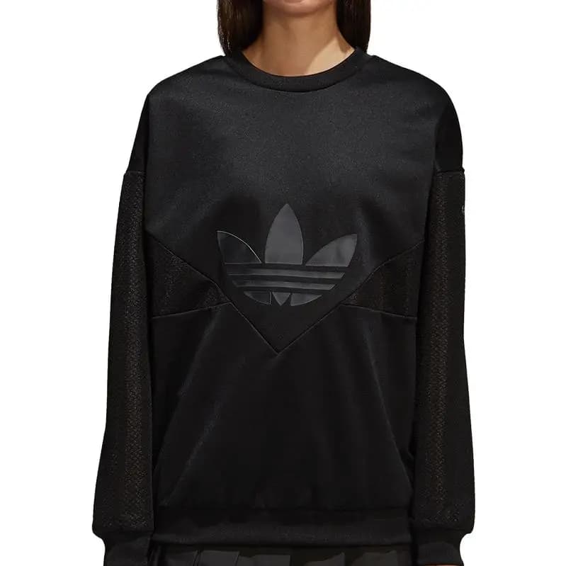 adidas Qadın Crew Neck Sweatshirt Qara 2