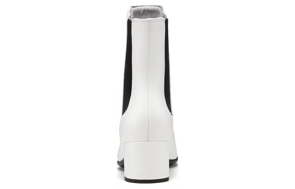 Ecco Chelsea Boots 5cm Women's White 4