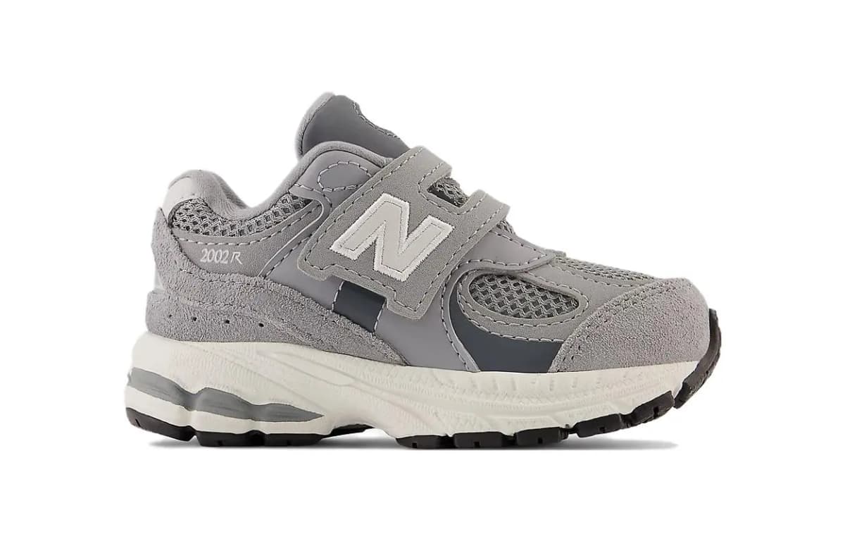 New Balance NB 2002R Körpə Ayaqqabısı Boz/Ağ 2