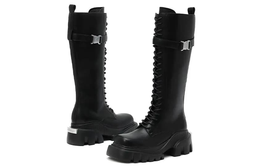 DAPHNE LAB Candy Series Knee-high Boots 6cm Women's 5