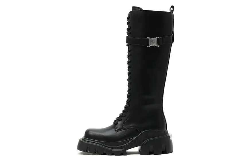 DAPHNE LAB Candy Series Knee-high Boots 6cm Women's 2