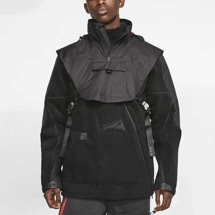 Nike x MMW Collection Se Fleece Kişi Pencəyi Qara 5