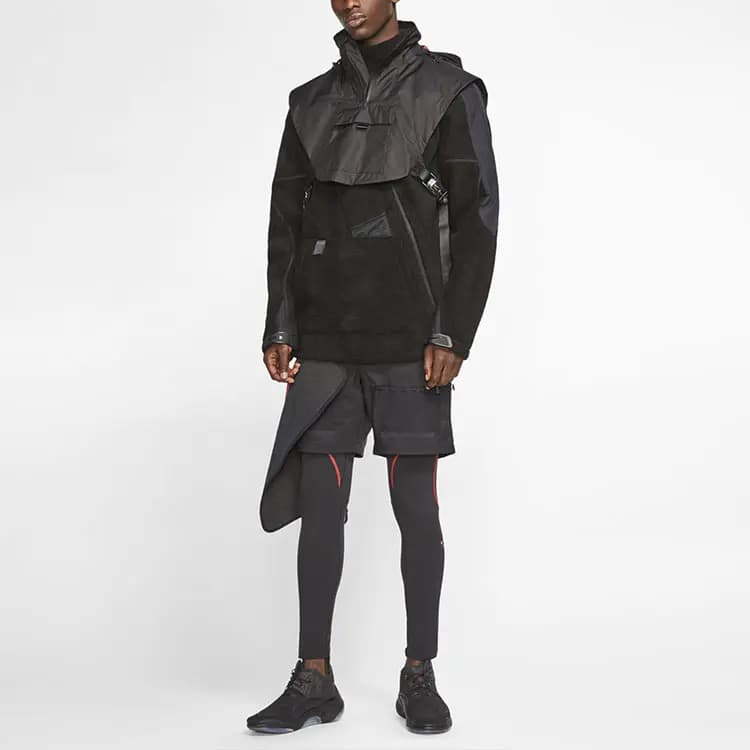 Nike x MMW Collection Se Fleece Kişi Pencəyi Qara 8