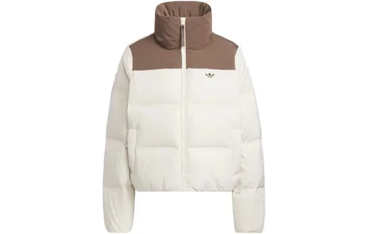 Adidas Originals Clover Series Qadın Puffer Pencəyi Ağ