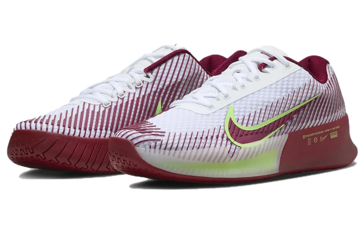 Nike Court Air Zoom Vapor 11 Hc White Team Red 3