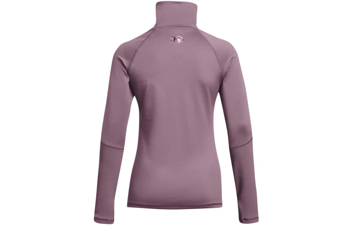 Under Armour Logo High Neck Casual Sport Long Sleeve Fitness Top Women's 2