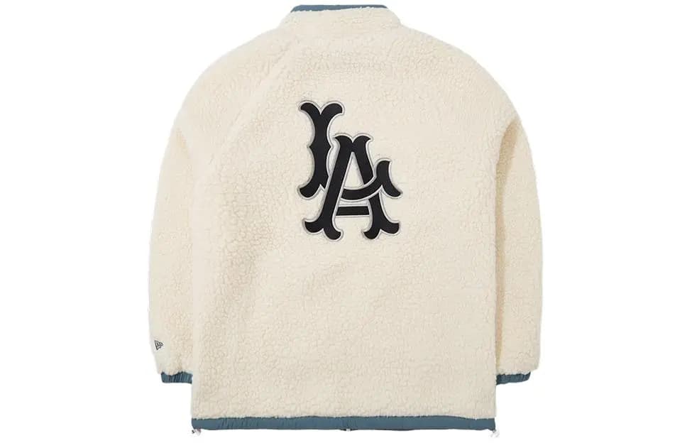 New Era x MLB FW23 Los Angeles Dodgers Unisex Pencək Ağ