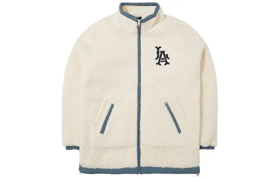 New Era x MLB FW23 Los Angeles Dodgers Unisex Pencək Ağ 2