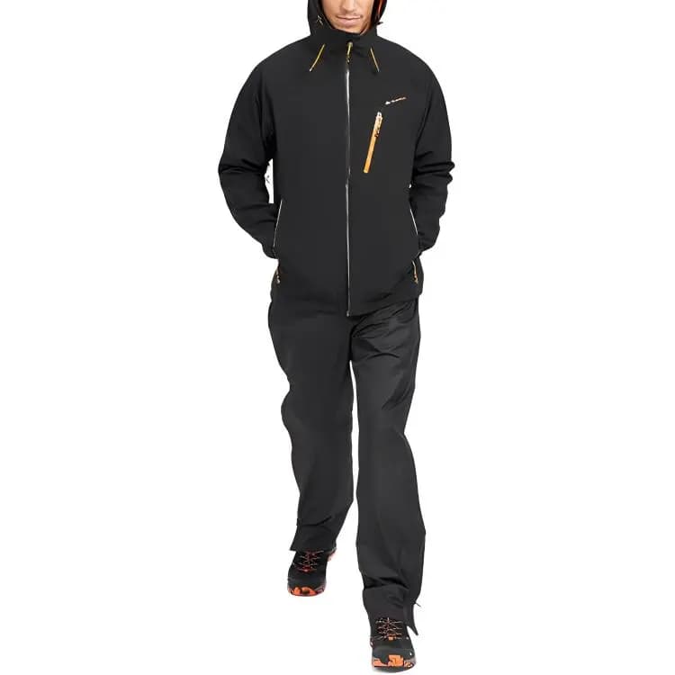 DECATHLON MH500 Kişi Küləkeçirməz Şalvar Qara 2